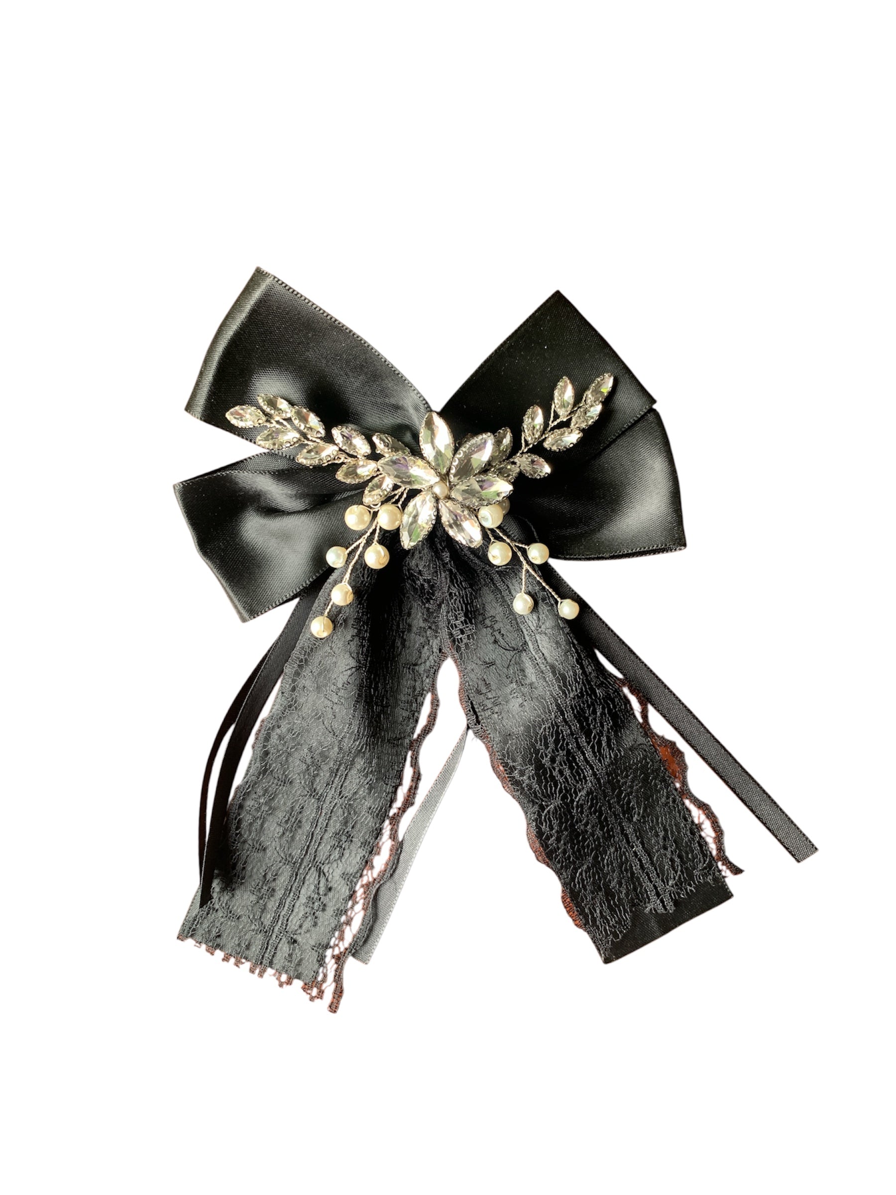 Embellished Hair Bow