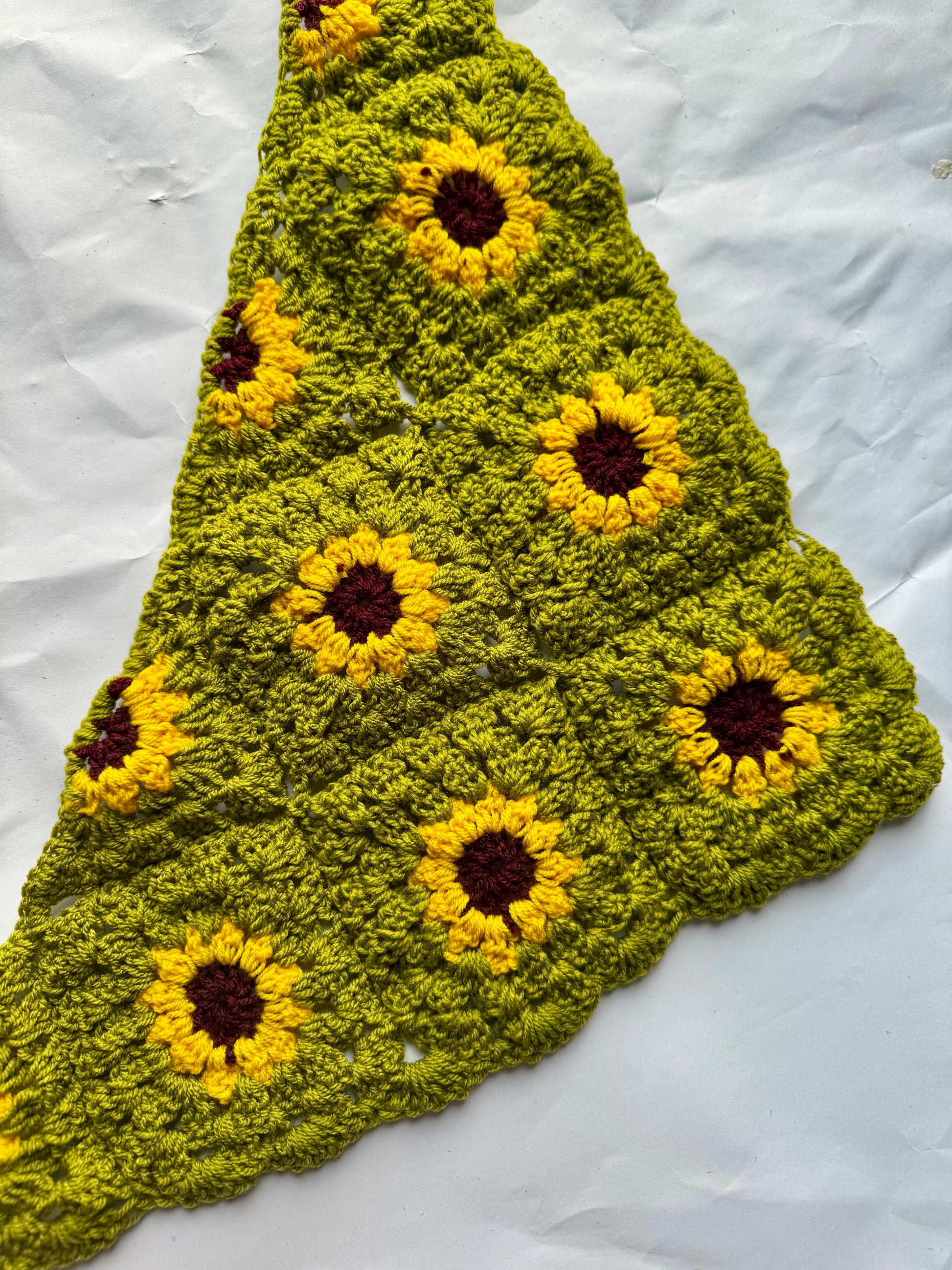 Sunflower bandana