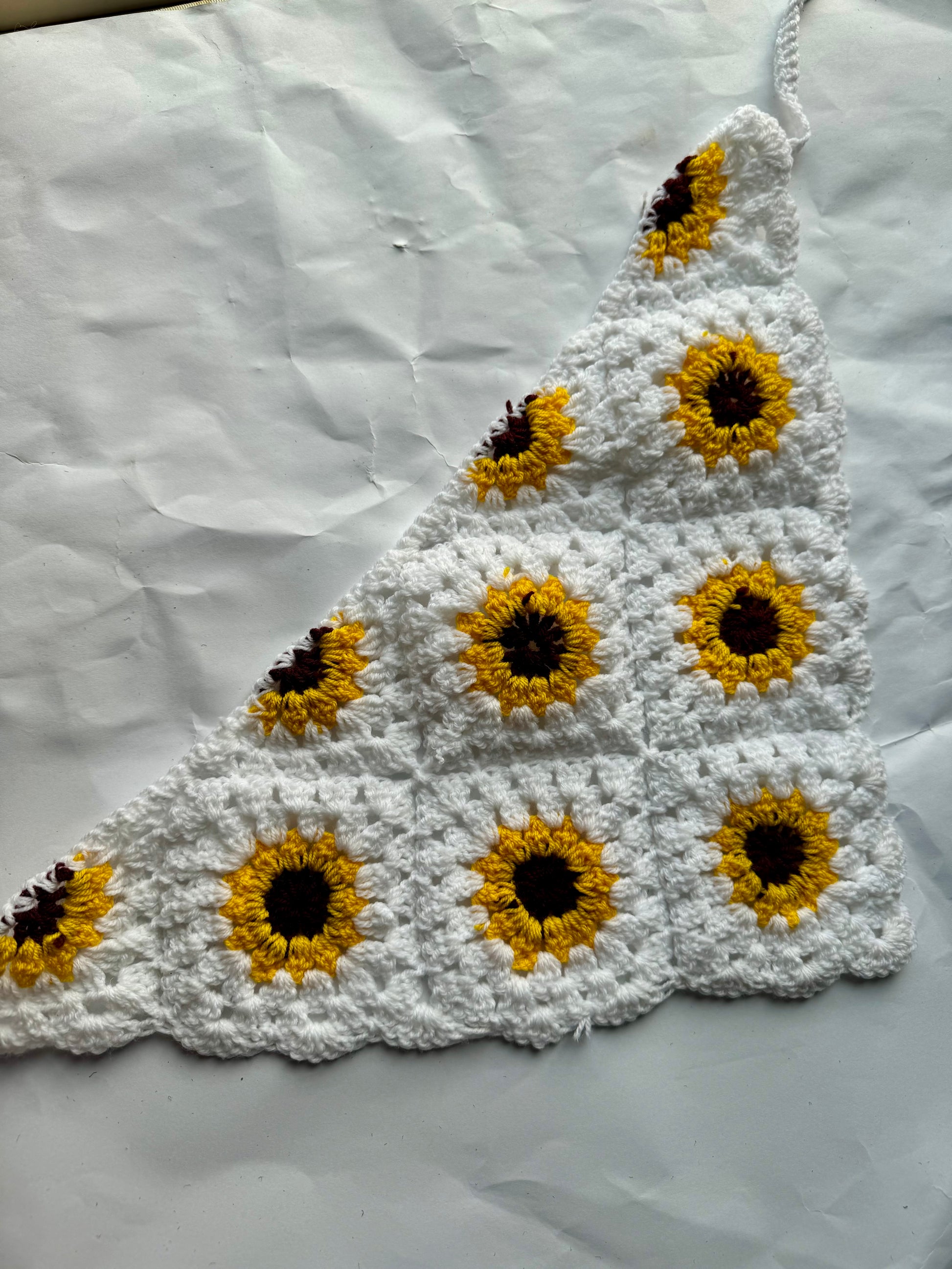 Sunflower bandana