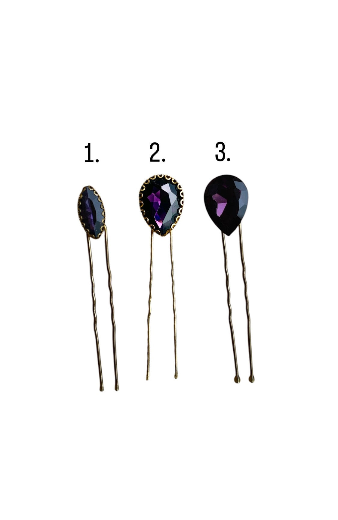Purple Hair Crystals